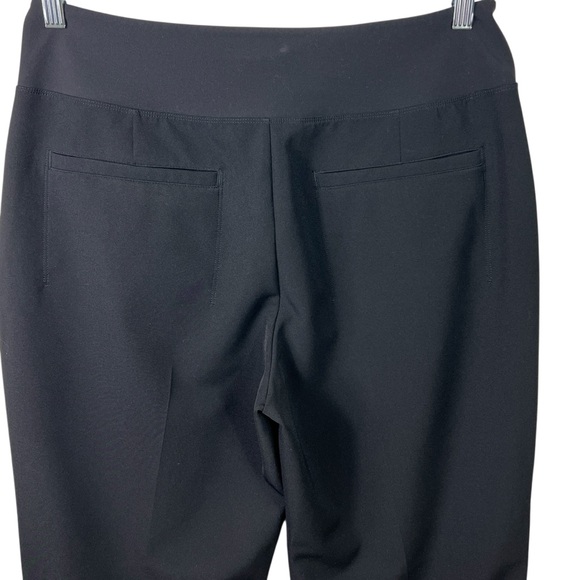 Athleta Black Endless High Rise Ankle Pant Size 12 Tall Stretch Pull On Travel - Picture 7 of 11